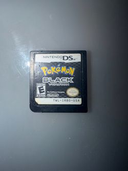 Pokemon Black Nintendo game