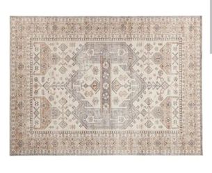 Home Decorators Collection
Harmony Global Sand 6 ft. x 9 ft. Indoor Machine Washable Area Rug