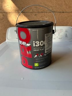 Brand new jar of paint