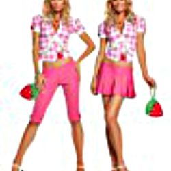 Strawberry Sweetie Halloween Costume Size L