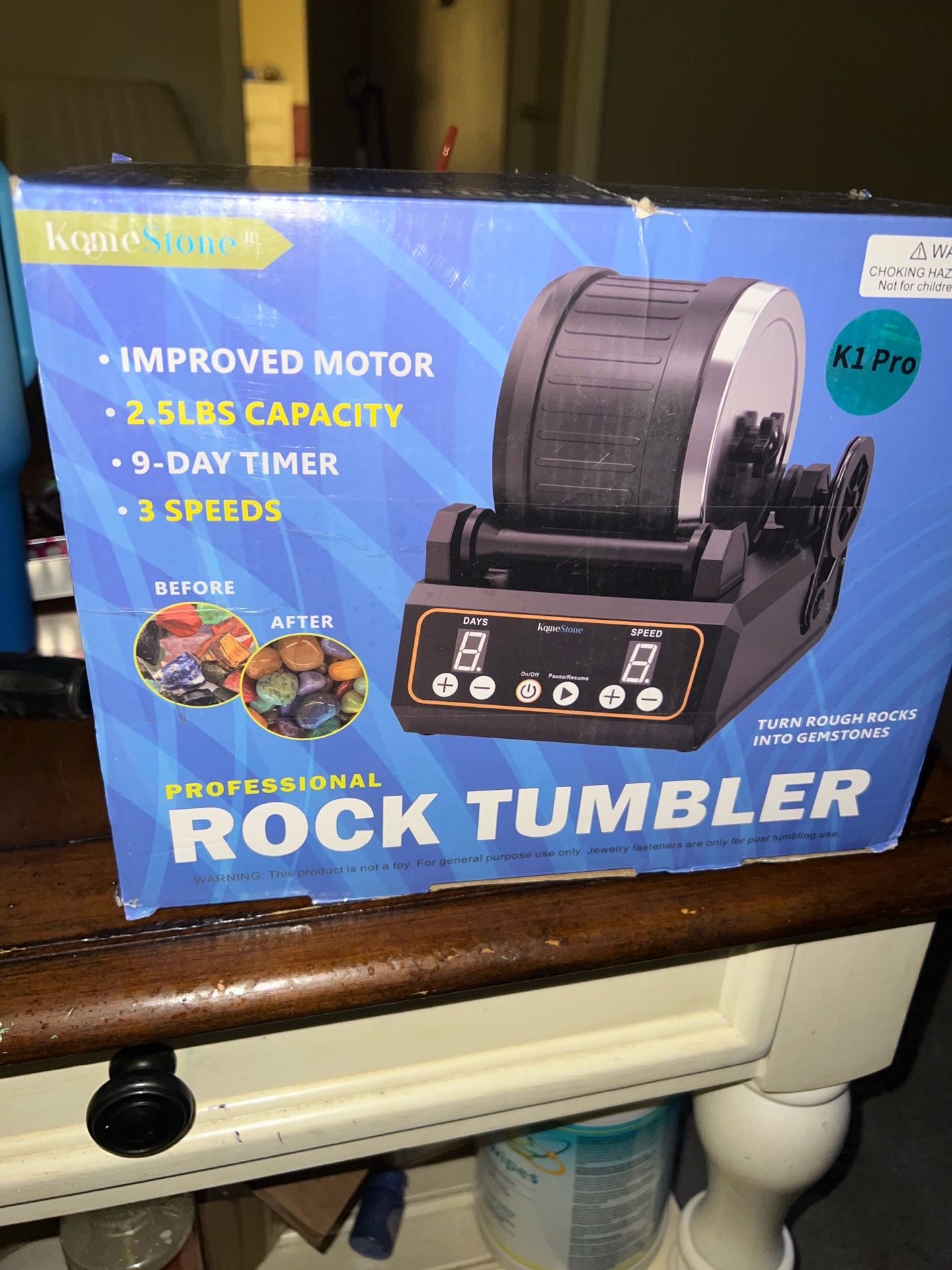 K1 pro Rock tumbler nib