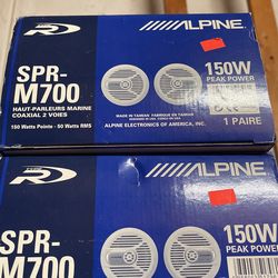 Alpine marine Speakers