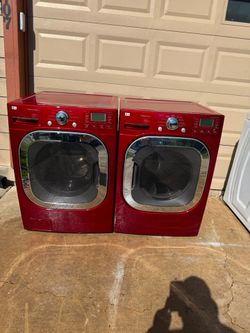 Lg Washer And Dryer in good condition. Free delivery and installation