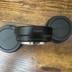OEM Canon RF to EF Adapter white caps