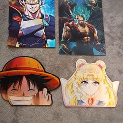 One Piece Sailor Moon And Dragon Ball Z