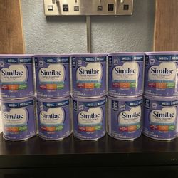 10 Similac  Powder Infant Formula 12.4 oz SEALED