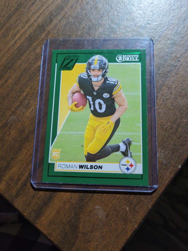 ROMAN WILSON FOOTBALL CARD.