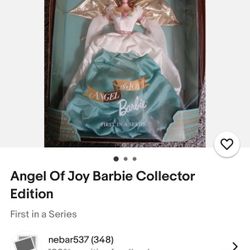 Angel of joy Barbie A collector items
