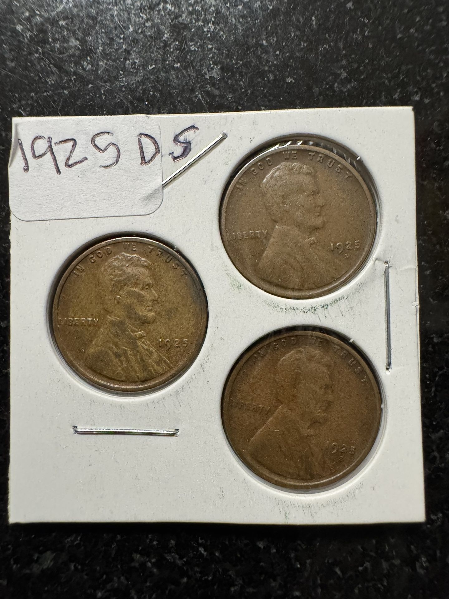 Lincoln WHEATBACK Cents 1925 PDS Mints