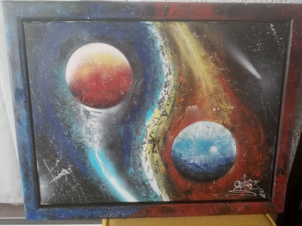 Custom Paintings. Hand Painted And Framed