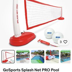 GoSports Splash Net Pro Pool Volley Ball Net