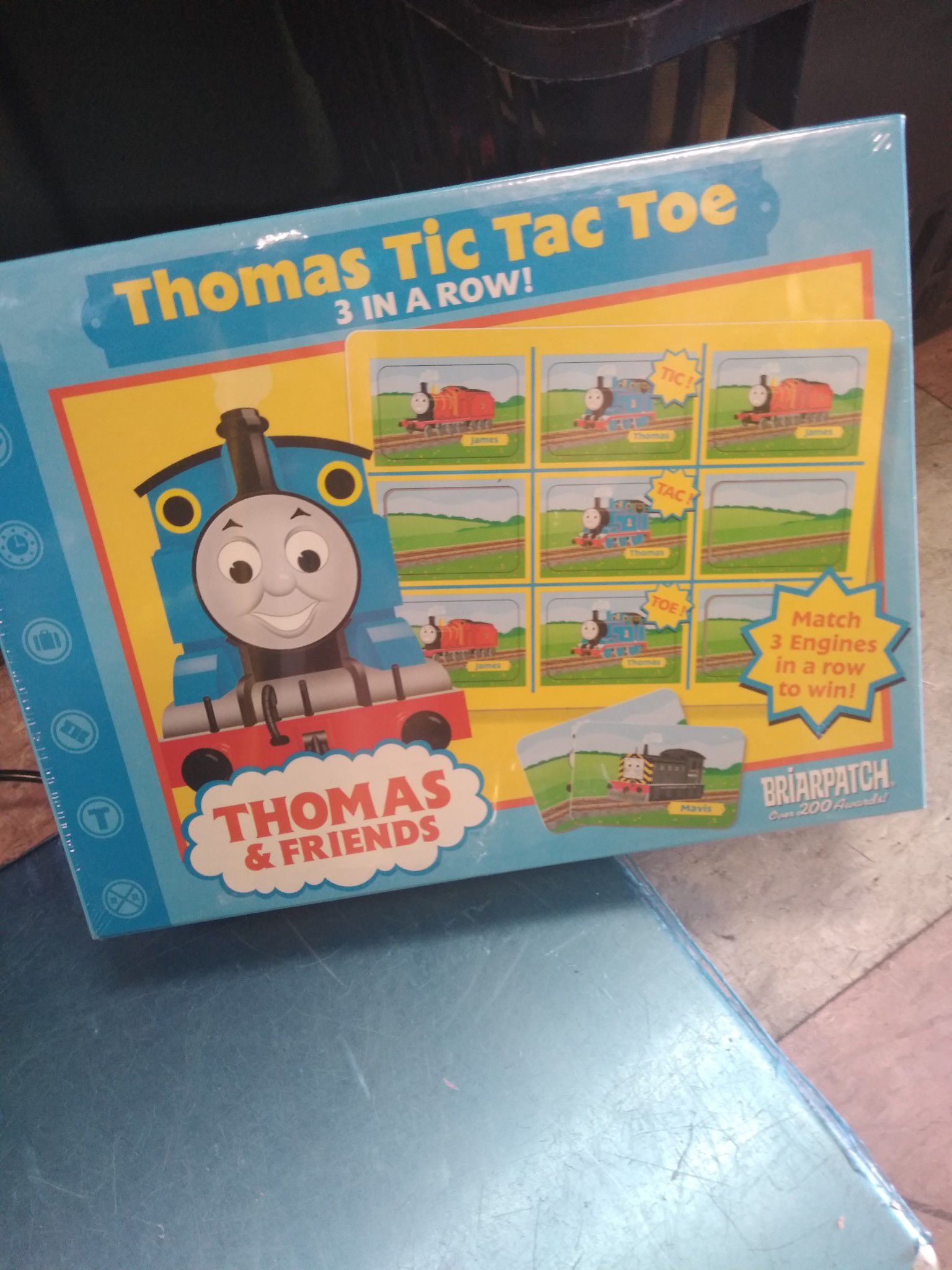 Thomas tic-tac-toe three-in-a-row