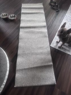 Grey Rug - 80” x 23”
