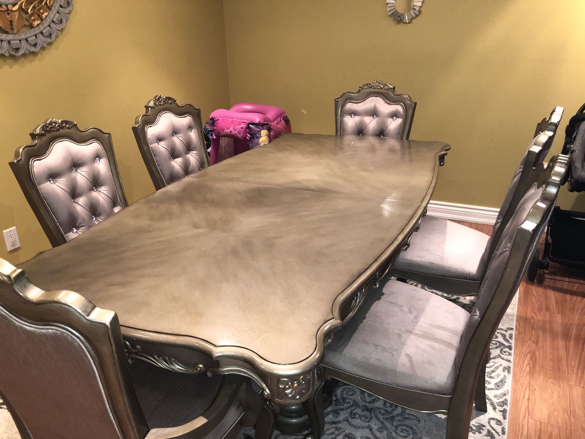Grey dining set