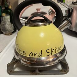 Whistling Tea Pot $7