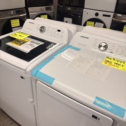 Washer And Dryer Set Samsung 