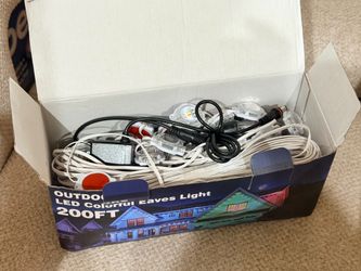 Rcuical 200FT Permanent Outdoor LED Lights – Brand New