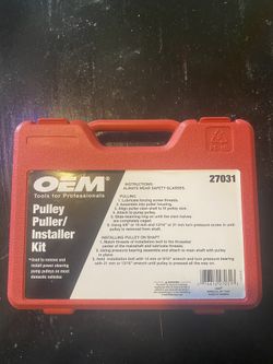 Pully/Puller Installer Kit