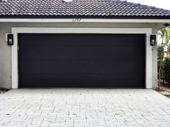 New Modern Garage Door 16x7 – 2-Car, Insulated + FREE Install