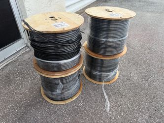 $75 each! Brand New PPC 1000ft RG6 Coaxial Cable Reel with Messenger (4 Available)