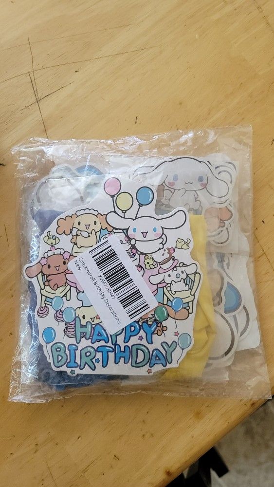Cinnamoroll Party Decor, Balloons