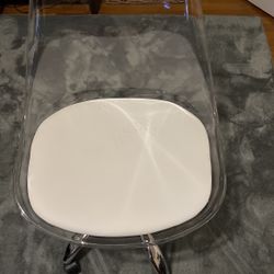 Clear Desk Chair 
