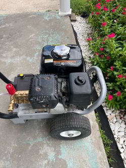 3400 psi new pump Gas-Powered Pressure Washer with Brass Pump