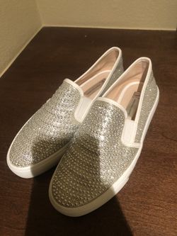 Women’s crystal shoes (used for wedding once)