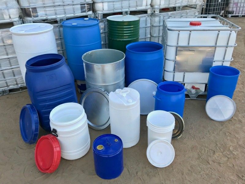 35 / 55 / 275 Gallon Rain Water Storage Barrel and Container