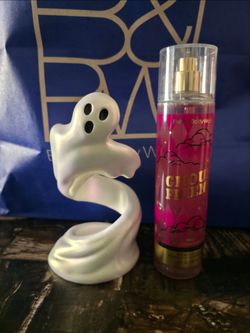 Twisting ghost fine Fragerance mist holder, with free sprayer