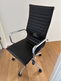 Leather office chair