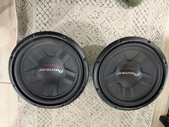 Pioneer Champion Series Subwoofers – Pair