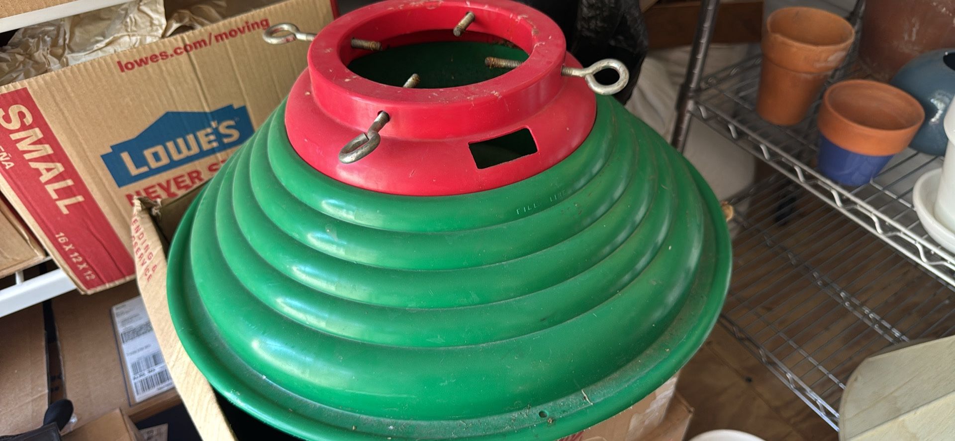 Vintage Weighted Christmas tree Stand /holder stand