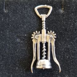 Sterling Silver Lapel Pin.