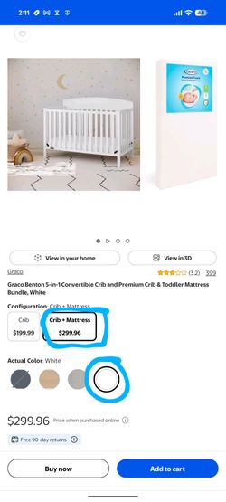 Graco benton Convertible crib *Taking offers*