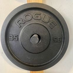2 Rogue Deep Dish 35lb Plates