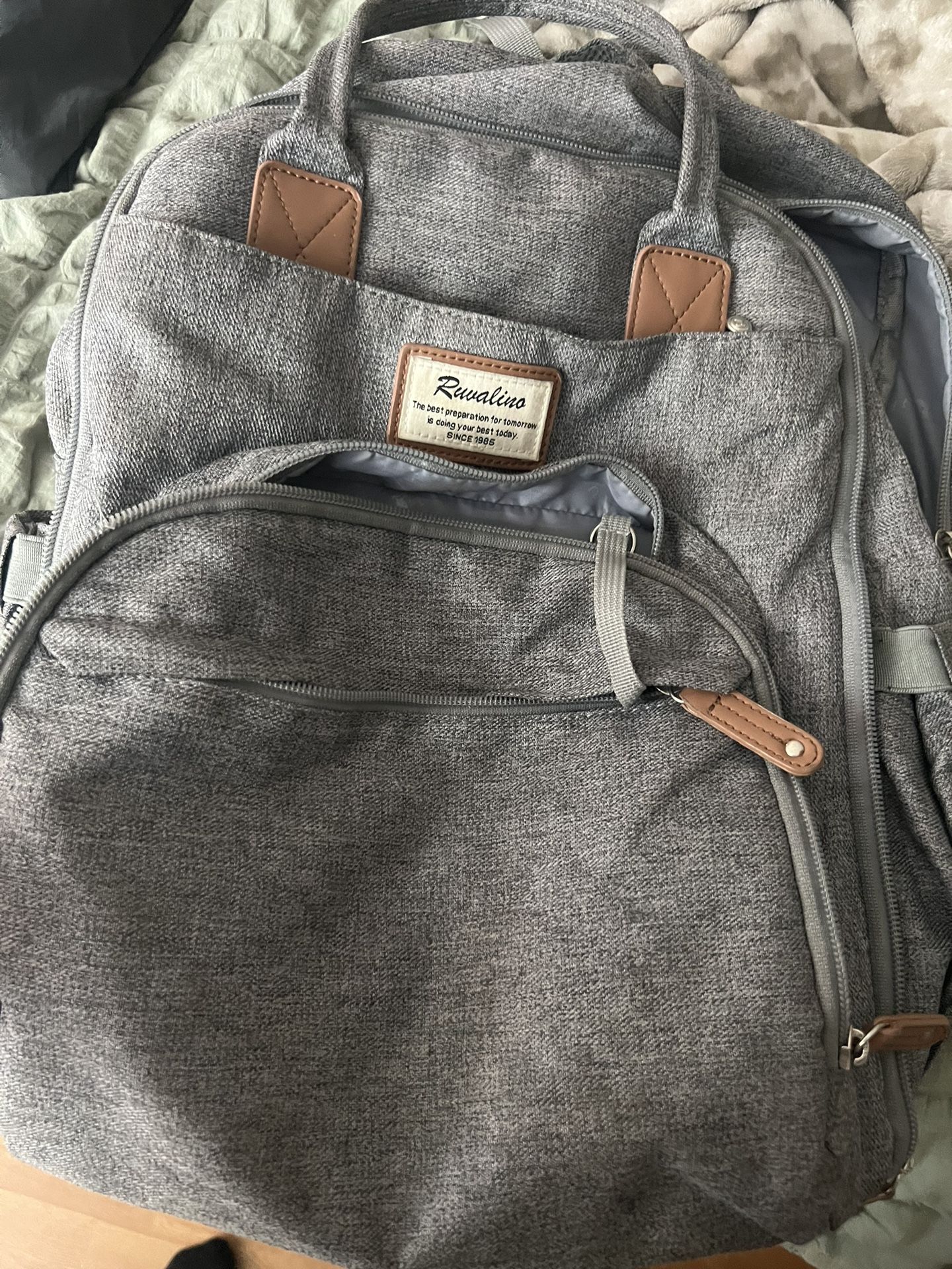 Diaper backpack