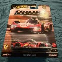 Hot Wheels Ferrari 499p Circuit Legends 