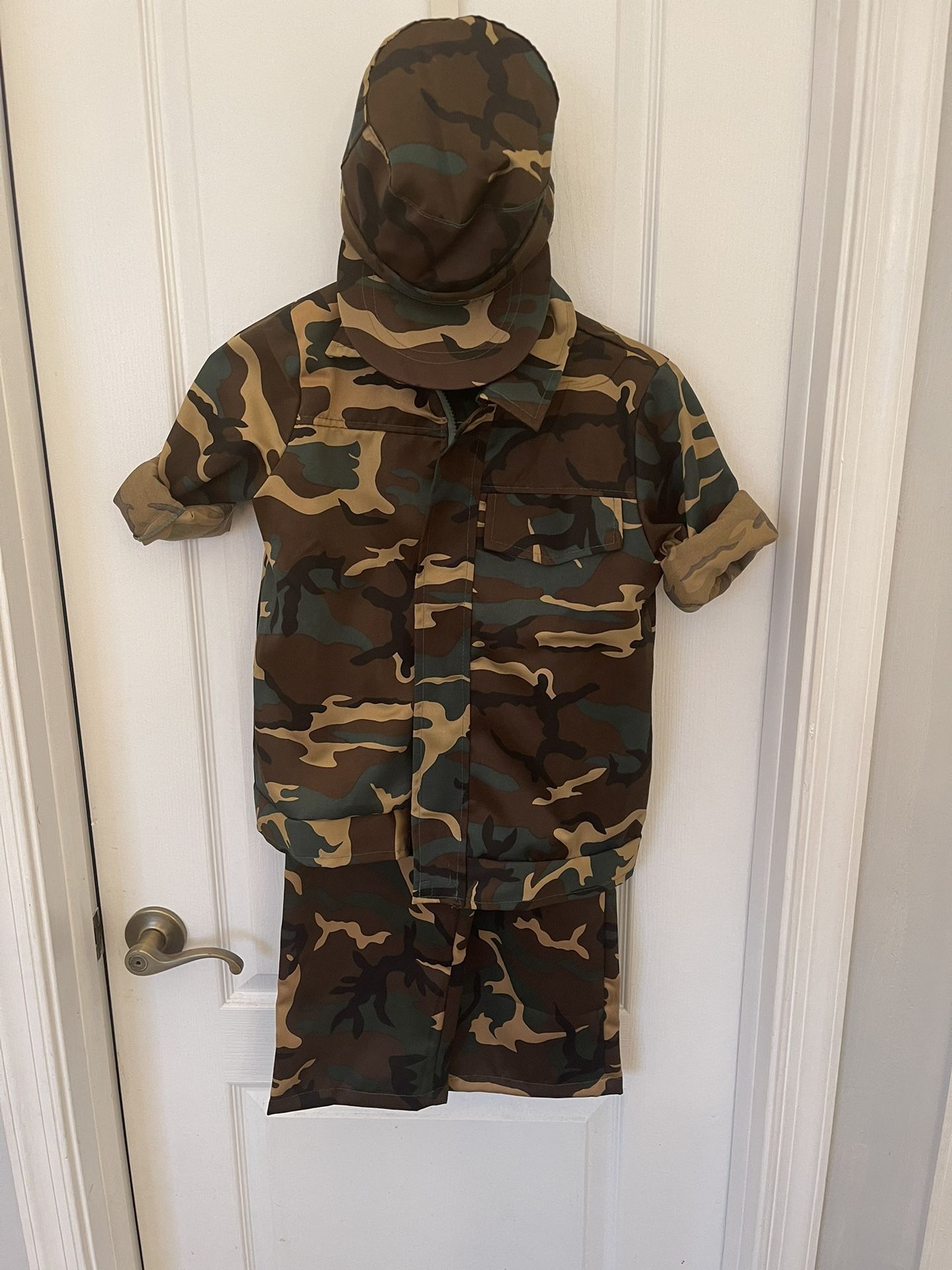 Kids Camo Costume Size 8
