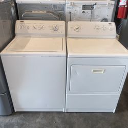 KENMORE LARGE CAPACITY WASHER DRYER ELECTRIC SET 