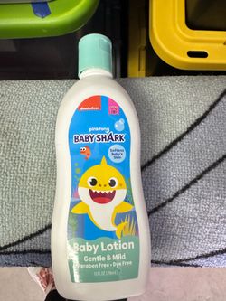 Baby shark body lotion