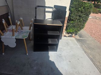 Book shelf; TV stand  kids table