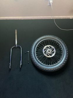 rad runner forks and tire