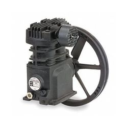 Air Compressor Pump, 5 hp, 1 Stage, 40 oz Oil Capacity


