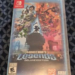 Minecraft Legends Nintendo Switch