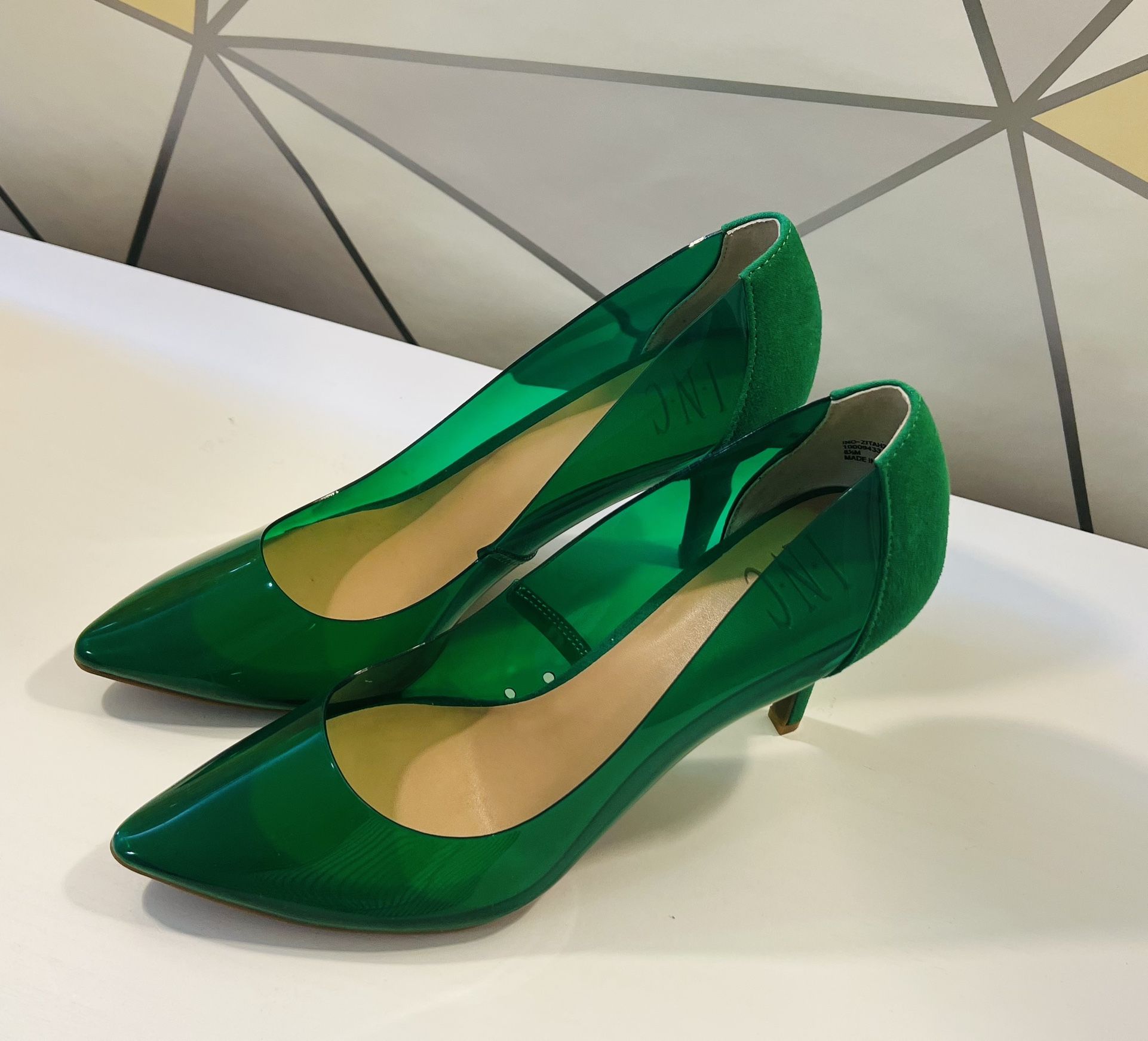 Gorgeous Green Heels (3inches)!!! Brand New !!! 