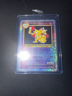 Kadabra reverse Holo Pokémon Trading Card