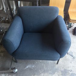 Blue comfy chair