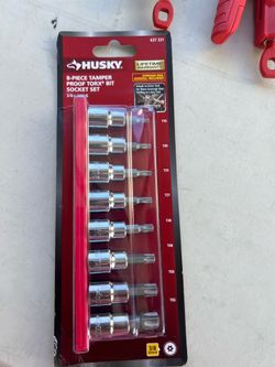Husky torx bit socket set 3/8