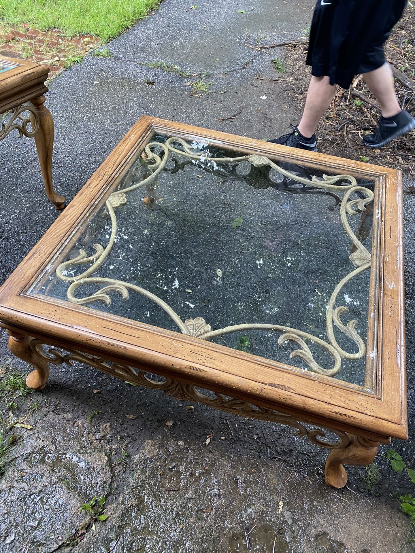 Coffee Table, One Side Table